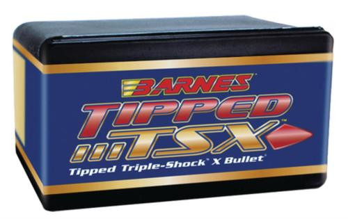 Barnes Triple-Shock X-Bullets Tipped Lead Free .30 Caliber .338 Diameter 210 Grain Boattail