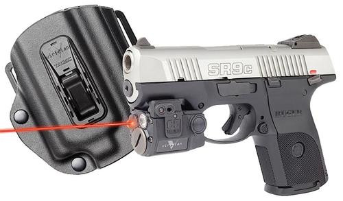 Viridian Weapon Technologies, C5L-R, Red Laser and Tactical Light, Fits Ruger SR9c, Includes TacLoc Holster