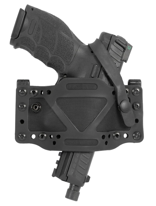 Limbsaver CrossTech IWB/OWB Black Polymer Belt Clip/Strap Fits Universal Handgun Ambidextrous