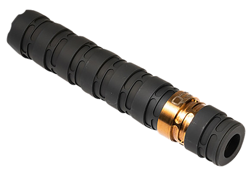 Q Erector 9 9mm, Anodized Black, Stainless Steel Construction, 1/2x28 Piston