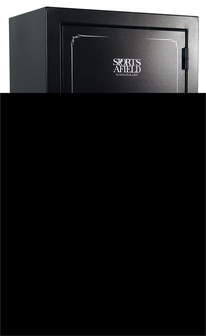 Sports Afield Preserve SA7240P Keypad/Key Entry Black Steel Holds 60 + 8 72" H x 40" W x 25" D Fireproof- Yes, Freight Quote Required