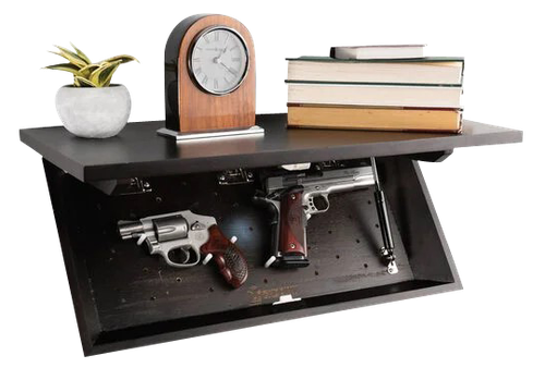 Lockdown In-Plain-Sight Walnut Wood 24"x11.75"x3.25"