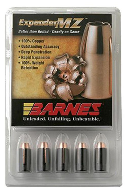 Barnes 50045 Muzzleloader 54 Black Powder Expander MZ 325gr, 15Pk