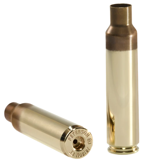 Peterson Unprimed Cases 33 Nosler 50 Pack