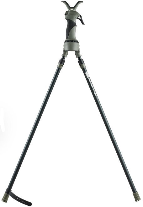 Primos Trigger Stick X GEN4 Bipod 24"-62" Black/grey