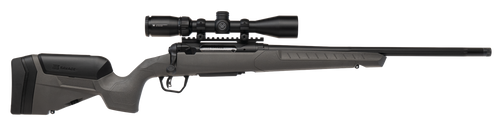 Savage Arms 110 Trail Blazer XP 22 ARC, 20" Straight Fluted Barrel, Threaded, Cerakote Finish, Black, Synthetic Flat Dark Gray Stock, 4rd, 1 Magazine, Includes Vortex Crossfire II 3-9X40 Optic