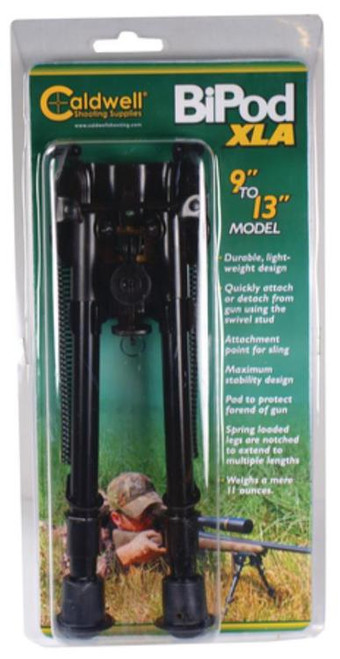 Caldwell XLA Fixed Bipod 13-23" Black Aluminum