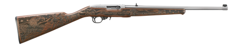 Ruger 10/22, America's 250th Anniversary Edition, , .22 LR, 18.5" Barrel, Satin Finish, Stainless, Engraved Altamont Walnut Stock, Gold Bead Front Sight, 10rd, "Made in the 250th Year"