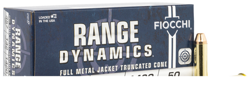 Fiocchi Shooting Dynamics .357 Magnum 142gr, Full Metal Jacket Truncated 50rd Box