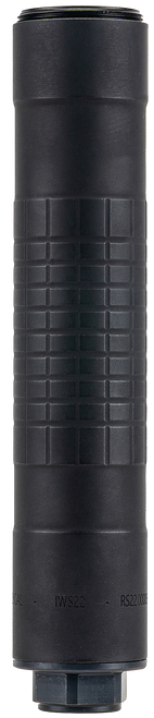 IWI Suppressor, 22 LR, 1/2X28 Direct Thread, Black