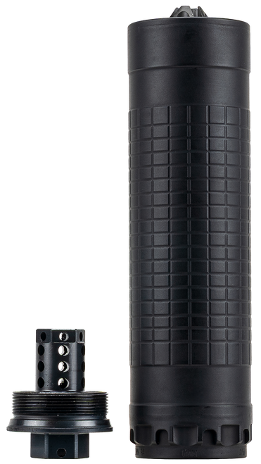 IWI Suppressor, 6MM, 1/2X28 HUB-T Mount, Black