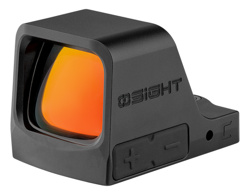 Osight CRD Handgun Sight, RMR Footprint, Matte Black, 3 MOA Red Dot and 32 MOA Circle, Side Loading CR1632 Battery