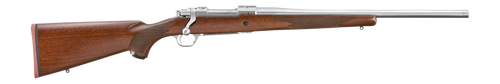 Ruger Hawkeye 250th Anniversary Limited Edition 308 Win 4rd,20" Satin Threaded Barrel, Satin Stainless Steel Receiver Integral Scope Mount, American Black Walnut Fixed Stock