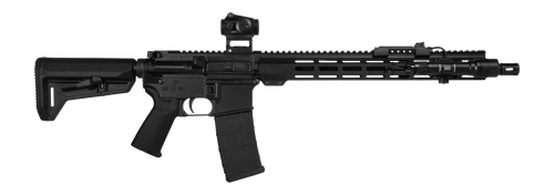 Shark Coast Tactical Midnight Bundle CA Legal 5.56mm, 16" Threaded Barrel, Black, Picatinny Rail, M-Lok Handguard, Magpul MOE SL, 10rd