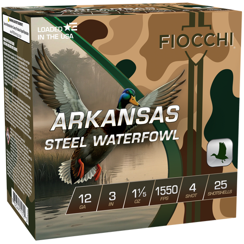 Fiocchi 12 Gauge 3" 1 1/5oz 4Shot 100 Per Box