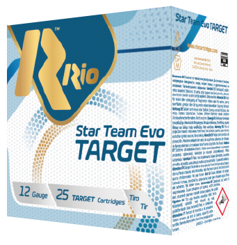 Rio Team Evo Target 12 Ga, 2.75", 1 1/8 oz, 7.5 Shot, Sold by the Case