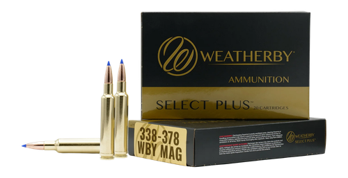Weatherby 338-378 WBY 262gr, Hammer, 20rd Box
