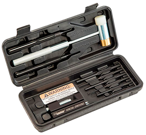 Wheeler AR-15 Hammer & Roll Pin Punch Set Black Steel AR Platform Firearm
