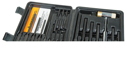 Wheeler Master Roll Pin Punch Set Steel Universal Knurled Handle 19 Pieces
