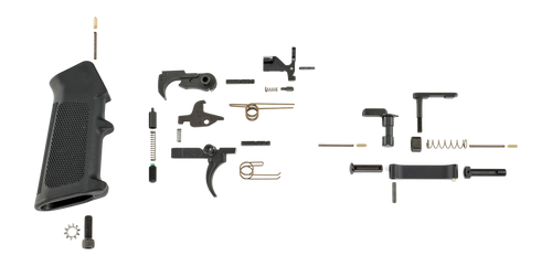 Ruger AR Lower Parts Kit/ AR15 - GI TRG/A2 PST Grip
