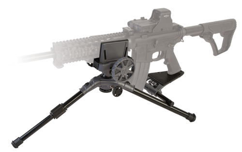 Caldwell Precision Turret Shooting Rest Black Aluminum 22.40" L x 5.50" W