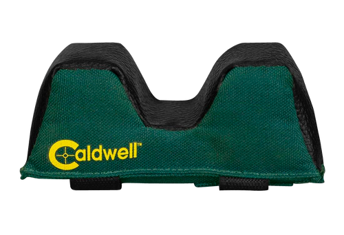 Caldwell Shooting Rest Bag Front Bag Filled Green Black Accents 600D Polyester Leather Padding