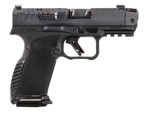 Canik Prime Radian 9mm, 3.8" Compensated Barrel, Optic Ready/Serrated Slide, Textured Grip, 17rd