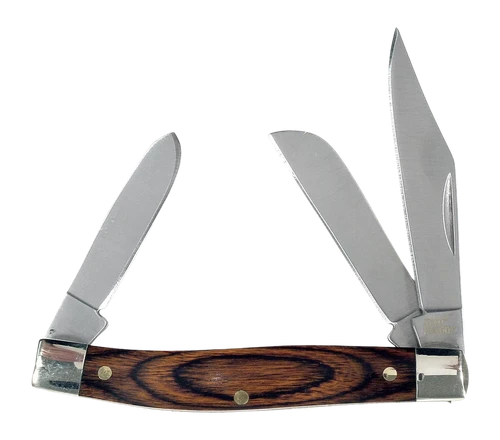Ruko Folder 3.5" Pakkawood Handle Clamshell