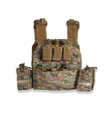 Guard DOG Body Armor Sheppard Plate Carrier Multicam Adjustable With Multiple Pouches                