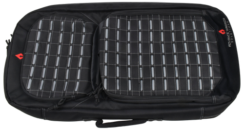Advance Warrior Solutions Frame 28" L Backpack with Side Handle, Black Polyester for Tactical Rifle, Molle Front