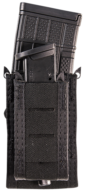 High Speed TACO Double Decker Black Nylon MOLLE Mount 41DD00BK