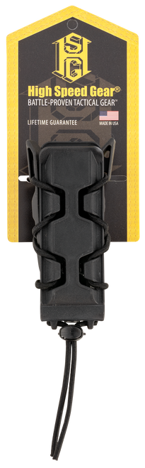 High Speed Polymer Taco, Single Magazine Pouch, Molle, Fits Most Pistol Magazines, Polymer Construction, Black