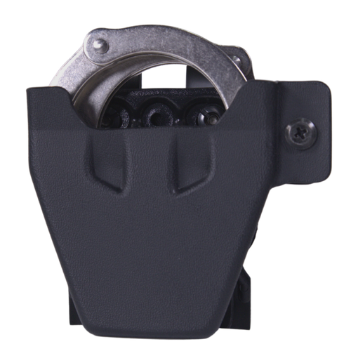 High Speed Uniform Line, Handcuff Holster, For S&W Chained Handcuff, Fits MOLLE/Belt, Black, Kydex