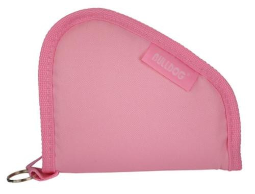 Bulldog Cases Pistol Ruger Without Handles Pink With Pink Trim 7x6 Inches