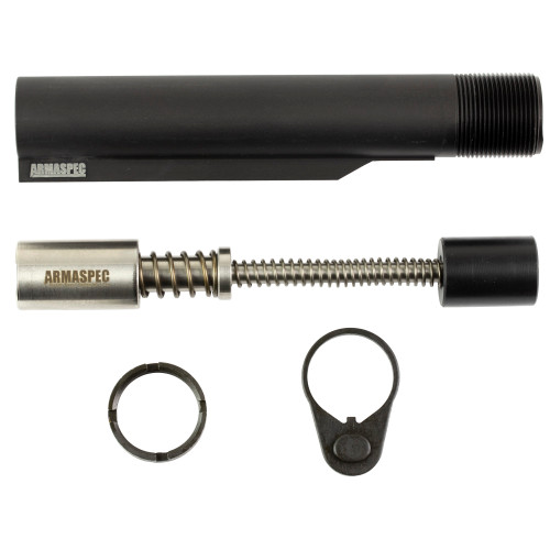 Armaspec SRS Buffer Kit Gen 4, Stealth Recoil Spring-H2, Fits AR-15, Black