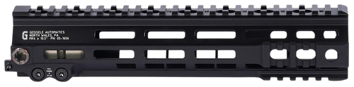 Geissele Automatics MK4, Super Modular Rail, Handguard, 10.5", M-LOK, Barrel Nut Wrench Sold Separately (GEI-02-243), Gas Block Not Included, Black