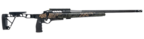 Seekins Precision Element Hunter M3 6MM Creedmoor, 20" Threaded Carbon Barrel, Brake, Black, Hunter Chassis, Woodland Shadow, TriggerTech Trigger, 2x3rd Mags