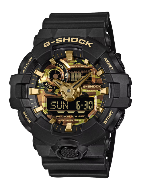 G-Shock Analog Digital Black/camo Dial