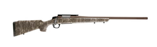 CVA Cascade XT 450 Bushmaster 2rd,22" Midnight Bronze Fluted Threaded Steel Barrel & Receiver Picatinny Rail, Mossy Oak Bottomland Adj Stock