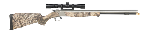 CVA Wolf Scope Package 50 Cal, Barrel, Fixed Realtree APX Stock