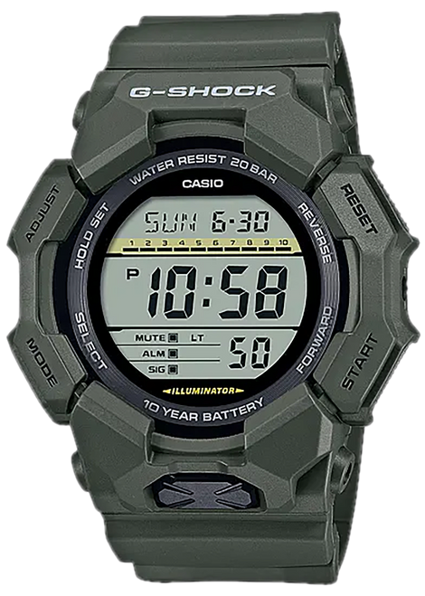 G-Shock Digital Movement Green