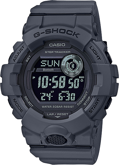 G-Shock Gbd800uc-8 Gs D Rsn Bt Gry