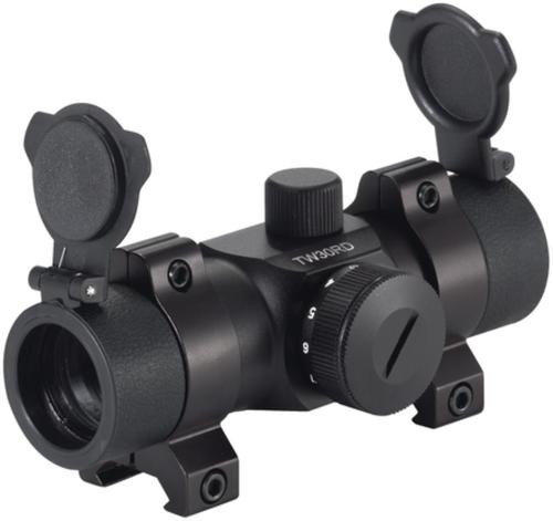 BSA Sporting Optics Tactical Red Dot Sight 30mm 5 MOA Dot Reticle Black