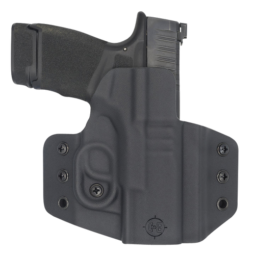 C&G Holsters Covert Outside Waistband Black Kydex Belt Loop Fits Springfield Hellcat