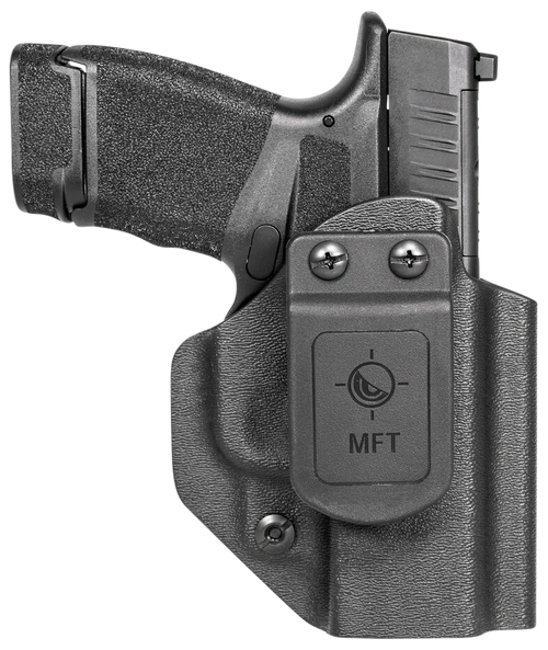 Mission First Tactical Appendix Holster IWB/OWB Black Polymer Belt Clip Fits Springfield Hellcat Micro-Compact OSP 9 Ambidextrous