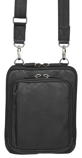 Gun Tote'n Mamas Gtm-99/bk Crossbody Shldr Pouch Black