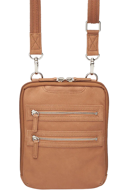 Gun Tote'n Momas Gtm-109/tn Essential Xbody Fg Leather Tan