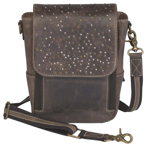 Gun Tote'n Mamas Gtm-Czy/80 Xbody Satchel Brn