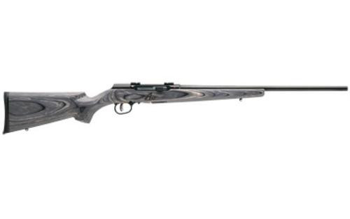 Savage A17 Target Sporter Full Size 17 HMR 10rd,22" High Luster Heavy Target Barrel, High Luster Drilled & Tapped Carbon Steel Receiver, Satin Gray Fixed Laminate Stock