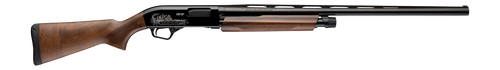 Winchester SXP High Grade 12 Ga Pump 3" 4- 2.75" Shells 26" Black Chrome Vent Rib Barrel, Engraved Gloss Blued Aluminum Receiver, Fixed Grade II Oiled Walnut Stock, Invecto